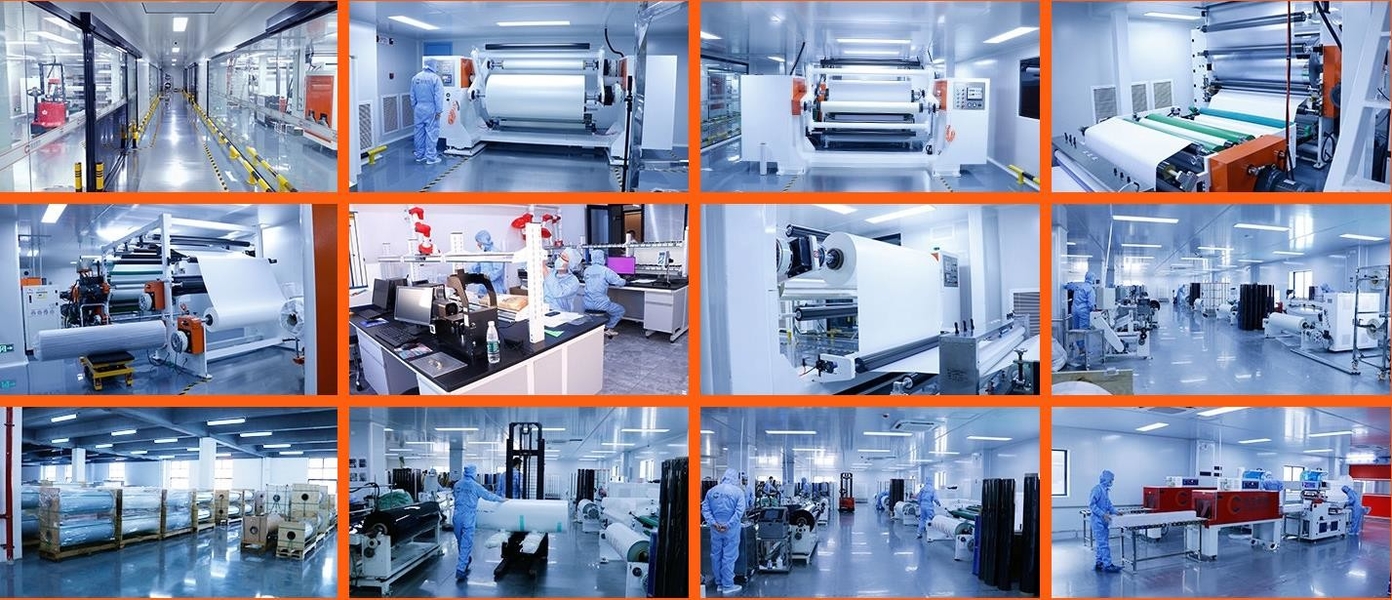 Guangzhou KUCAI Material Technology Co.,LTD lini produksi pabrikan