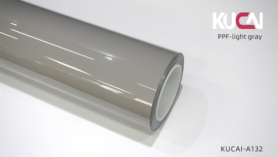 KUCAI Manufacture Self Healing Paint Protection Film TPU PPF Warna abu-abu muda