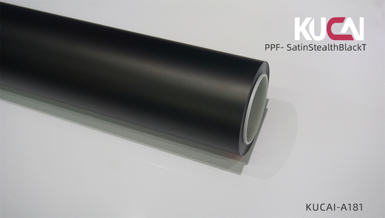 TPU PPF Matte Finish Satin Hitam Self-Healing Paint Pelindung Film Tahan Cuaca