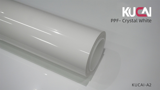 7.5Mil TPU Cat Pelindung Film Kristal Piano Putih High Gloss Atau Mat Finish